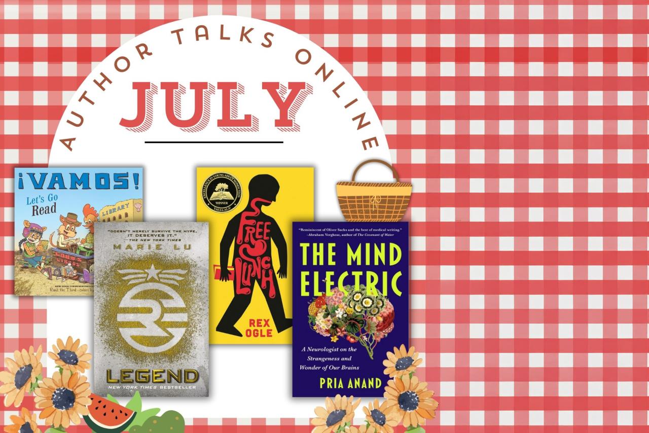 July Author Talks