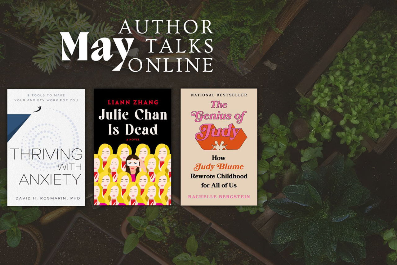 May Online Author Talks