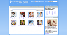 Screenshot of Consumer Health Complete