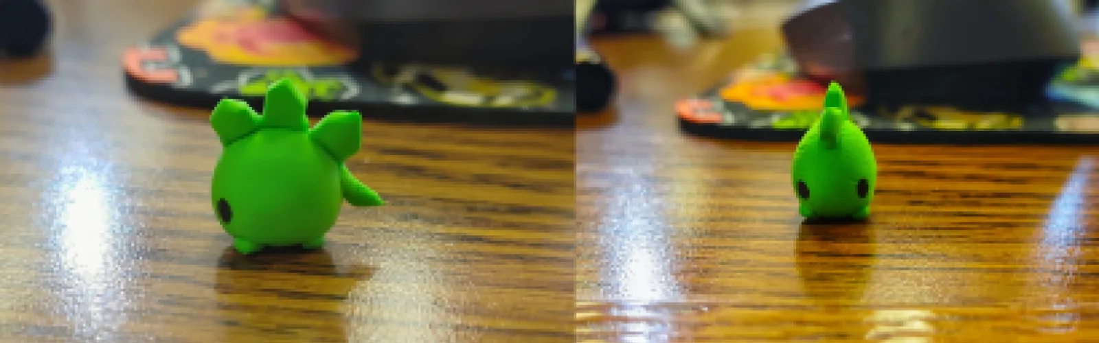 Link to a program about a pea-sized green dinosaur.