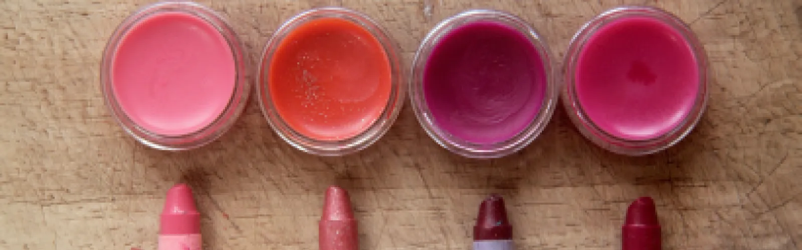 Crayons and Lipgloss