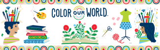 Color Our World Summer Reading Banner